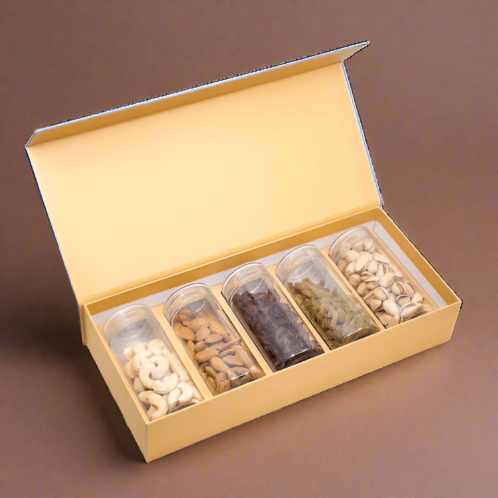 Shree Mithai Blue Titanium Dry Fruit Box | Swadesiicart
