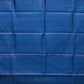 Blue Uppada Silk Handloom Plain Saree with Strips Pallu Design - Global Threads | Swadesiicart