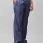 Bluebird Electric Blue Pleated Trouser | Swadesiicart
