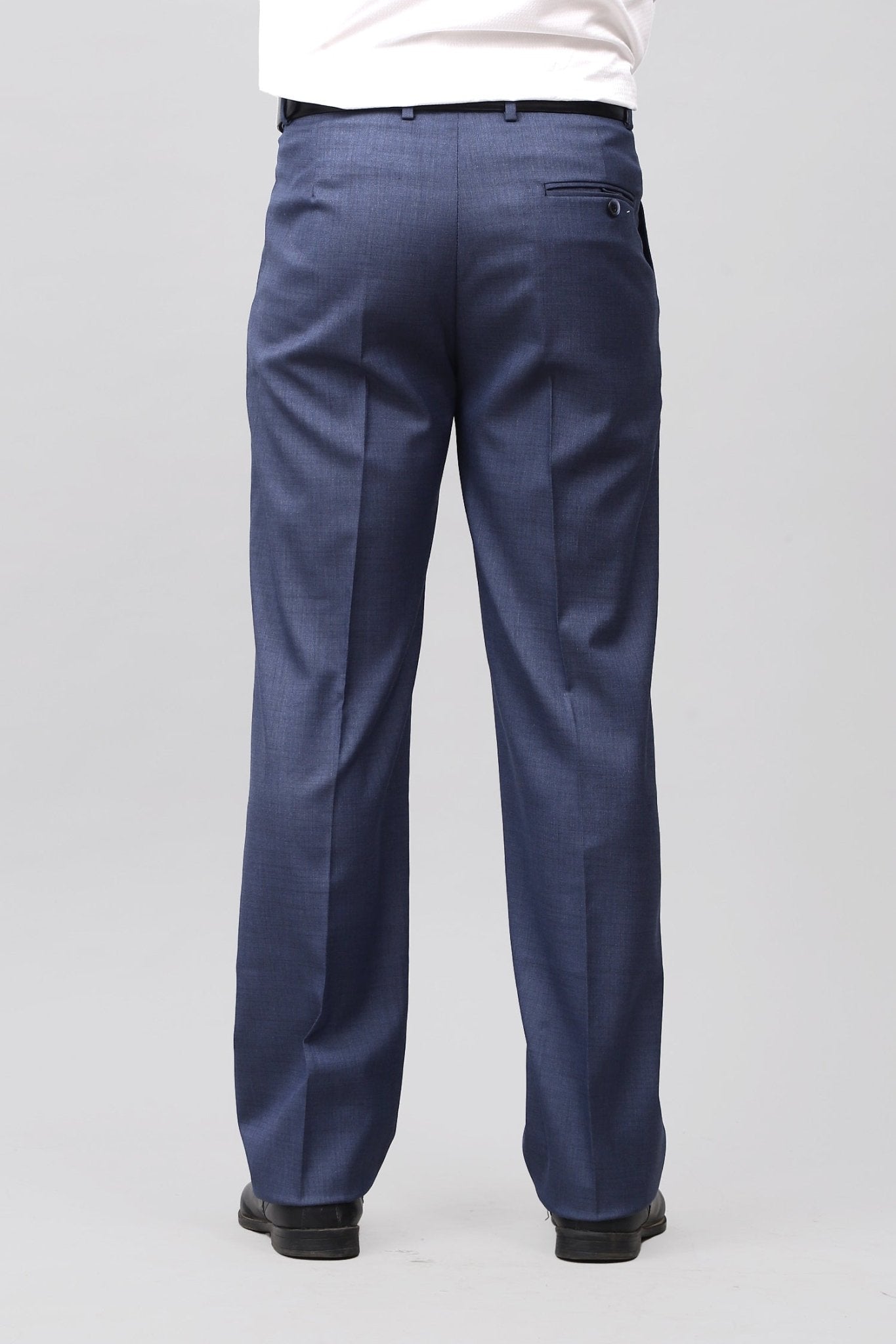 Bluebird Electric Blue Pleated Trouser | Swadesiicart