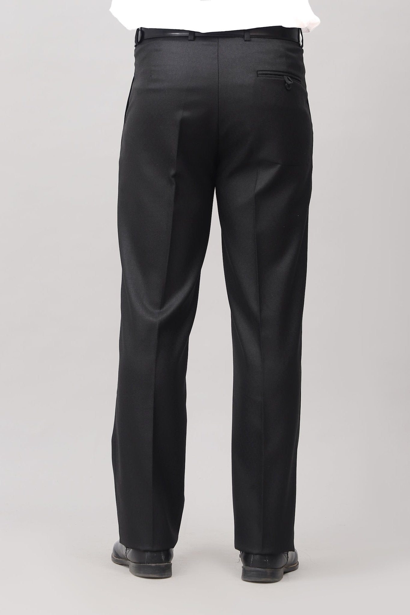 Bluebird Iconic Black Pleated Tailored Trouser | Swadesiicart