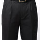 Bluebird Iconic Black Pleated Tailored Trouser | Swadesiicart