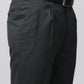 Bluebird Jet Black Pleated Tailored Trouser | Swadesiicart