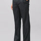 Bluebird Jet Black Pleated Tailored Trouser | Swadesiicart
