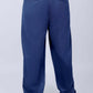 Bluebird korean pleated pant blue color | Swadesiicart