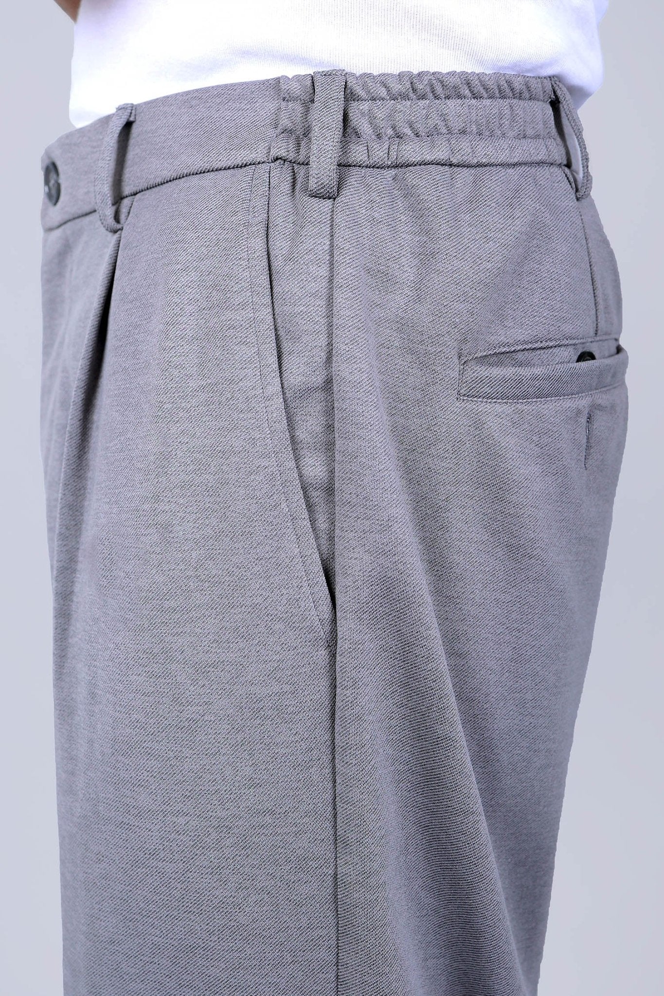 Bluebird korean pleated pant grey color | Swadesiicart
