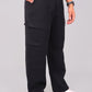Bluebird Men's Cotton Cargo Pant Loose Fit Black | Swadesiicart