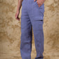 Bluebird Men's Cotton Cargo Pant Loose Fit Blue | Swadesiicart
