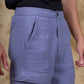 Bluebird Men's Cotton Cargo Pant Loose Fit Blue | Swadesiicart