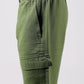 Bluebird Men's Cotton Cargo Pant Loose Fit Green | Swadesiicart