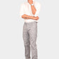 Bluebird Men's Dark Black Linen Formal Trouser | Swadesiicart