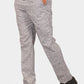 Bluebird Men's Dark Black Linen Formal Trouser | Swadesiicart