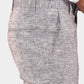 Bluebird Men's Dark Black Linen Formal Trouser | Swadesiicart