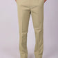 Bluebird Men's Ecru Stretch Band Trousers | Swadesiicart