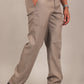 Bluebird Men's Grey Formal Trousers | Swadesiicart