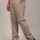 Bluebird Men's Grey Formal Trousers | Swadesiicart
