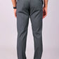 Bluebird Men's Iron Grey Stretch Band Trousers | Swadesiicart