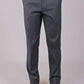 Bluebird Men's Iron Grey Stretch Band Trousers | Swadesiicart