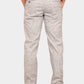Bluebird Men's Light Black Linen Formal Trouser | Swadesiicart