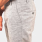Bluebird Men's Light Black Linen Formal Trouser | Swadesiicart