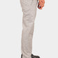 Bluebird Men's Light Black Linen Formal Trouser | Swadesiicart
