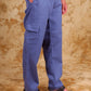 Bluebird Men's Slim Fit Cotton Cargo Pant Blue | Swadesiicart