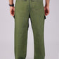 Bluebird Men's Slim Fit Cotton Cargo Pant Green | Swadesiicart