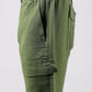 Bluebird Men's Slim Fit Cotton Cargo Pant Green | Swadesiicart