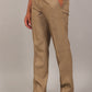 Bluebird Men's Tan Formal Trouser | Swadesiicart