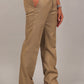 Bluebird Men's Tan Formal Trouser | Swadesiicart
