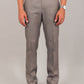 Bluebird Men's Taupe Formal Trouser | Swadesiicart