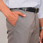 Bluebird Men's Taupe Formal Trouser | Swadesiicart