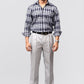 Bluebird Modern Light Grey Pleated Trouser | Swadesiicart