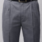Bluebird Sophisticated Dark Grey Pleated Trouser | Swadesiicart
