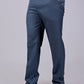 Bluebird Tailored Fit Marengo Blue Trouser | Swadesiicart