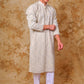 Bluesaanchi Zari Work Ivory Kurta with Trouser Pajama | Swadesiicart