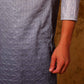 Bluesaanchi Zari Work Light Blue Kurta with Trouser Pajama | Swadesiicart