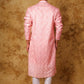 Bluesaanchi Zari Work Pink Kurta with Trouser Pajama | Swadesiicart