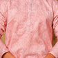 Bluesaanchi Zari Work Pink Kurta with Trouser Pajama | Swadesiicart