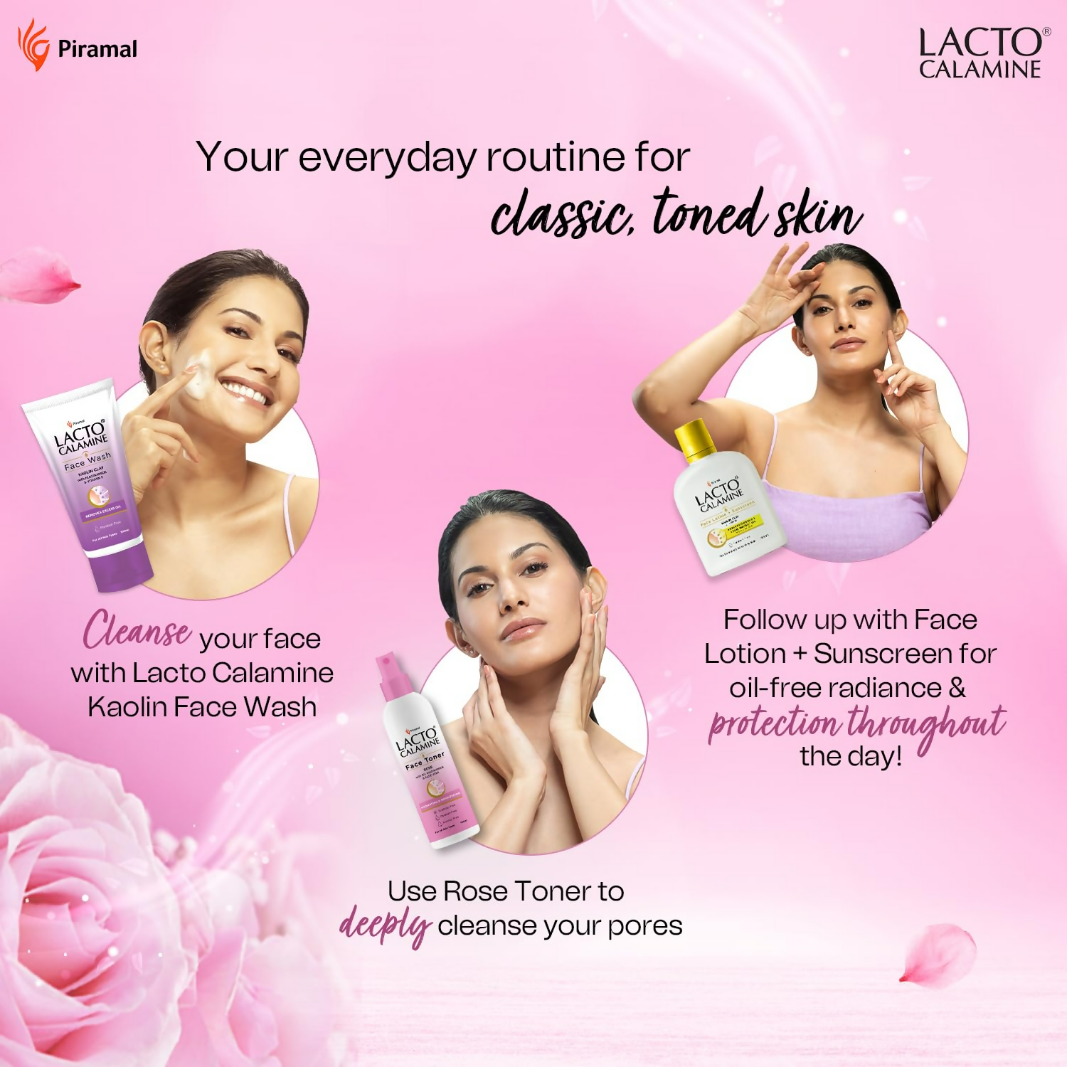 Lacto Calamine Rose Water Toner - Swadesiicart