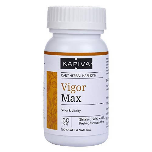 Kapiva Ayurveda Vigor Max Capsules | Swadesiicart