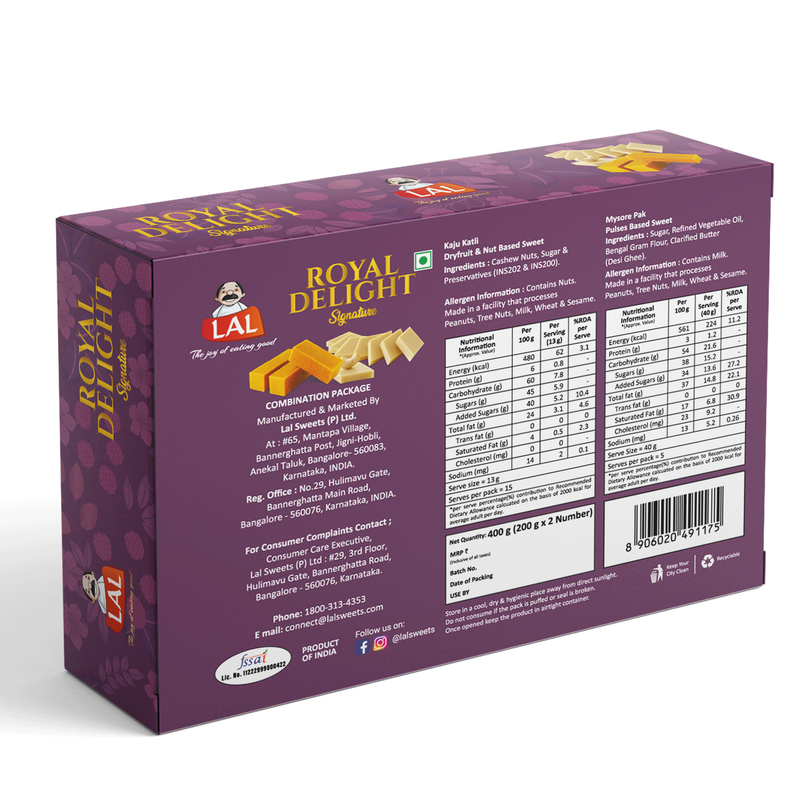 Lal Sweets Royal Delight | Swadesiicart