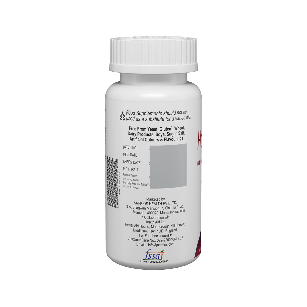 HealthAid Horse Chestnut Complex Tablets