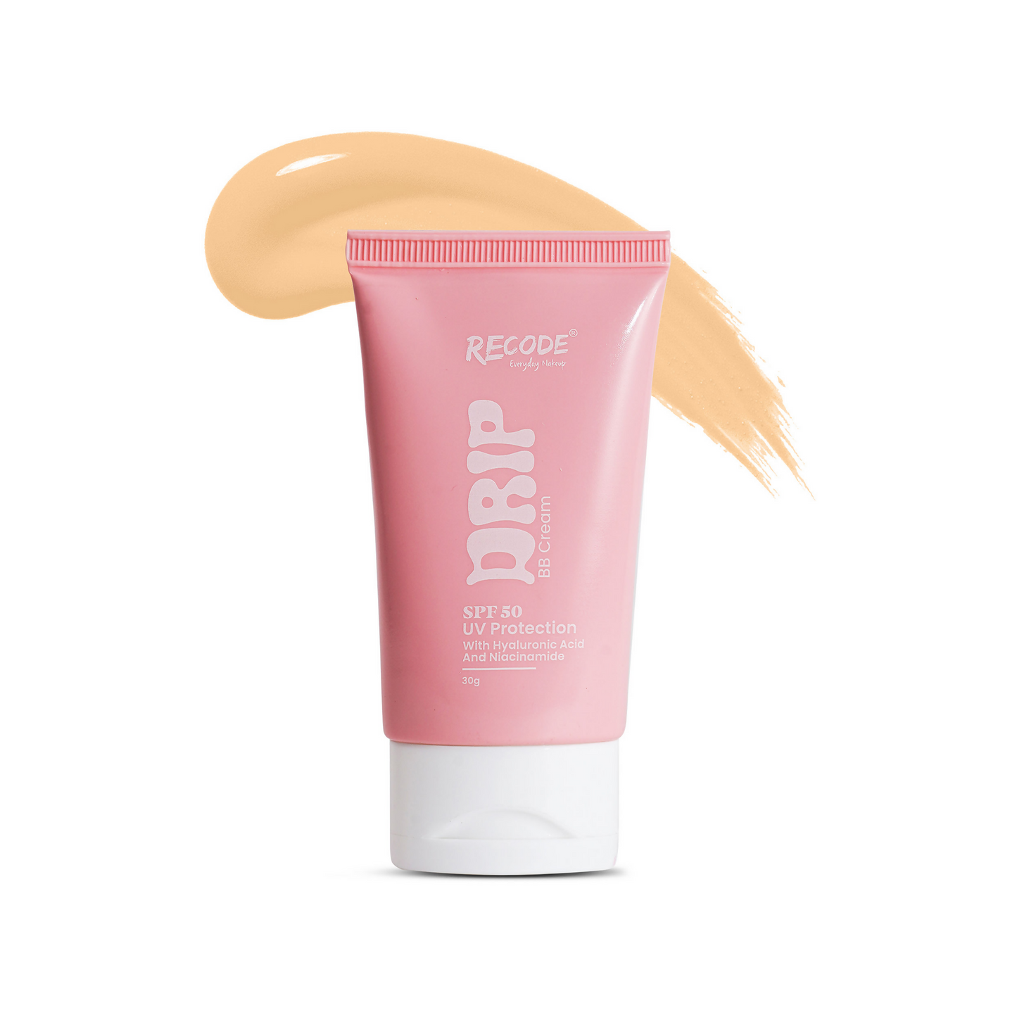 Recode SPF 50 Everyday Makeup Drip BB Cream - 02 Medium - Swadesiicart