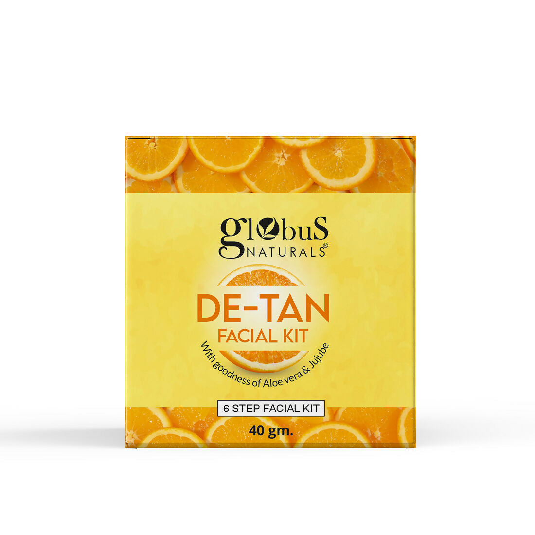 Globus Naturals De-Tan 6 Step Facial Kit | Swadesiicart