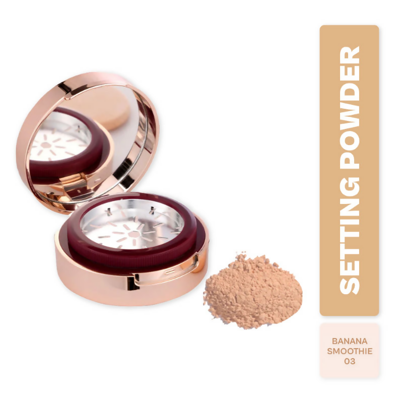 Typsy Beauty Hustle & Grind Setting Powder - Banana Smoothie 03 - Swadesiicart