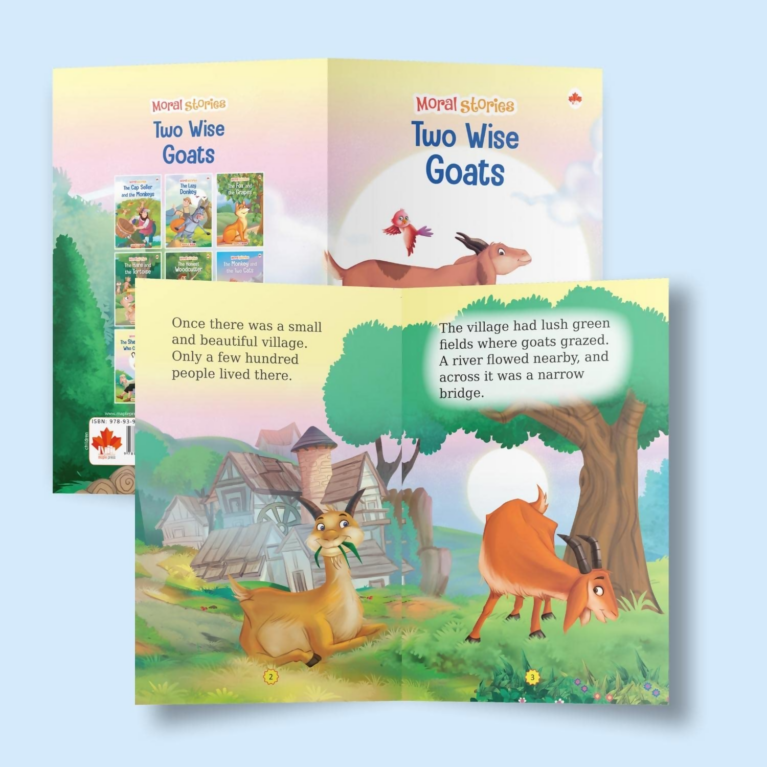 Maple Press Moral Story Books for Kids (Illustrated) - English Short Stories with Colourful Pictures - Swadesiicart