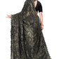 Dishitha Creation Indian Women's Designer Georgette Sequence Saree - Green | Swadesiicart