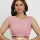 Shree Shyam Fashion Linen Cotton Light Pink Saree
