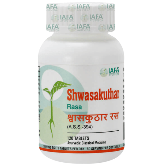 Iafa Ayuveda Shwaskuthar Rasa Tablets | Swadesiicart
